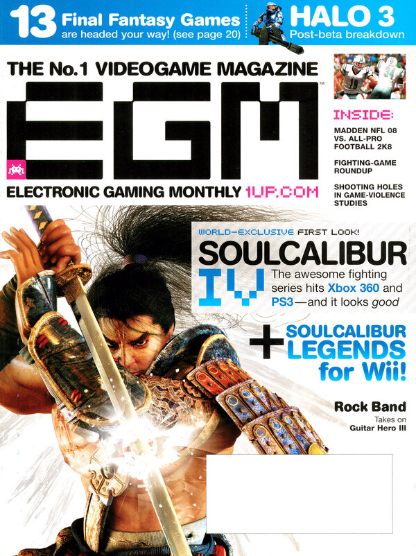 Electronic Gaming Monthly Issue 218 (August 2007) cover